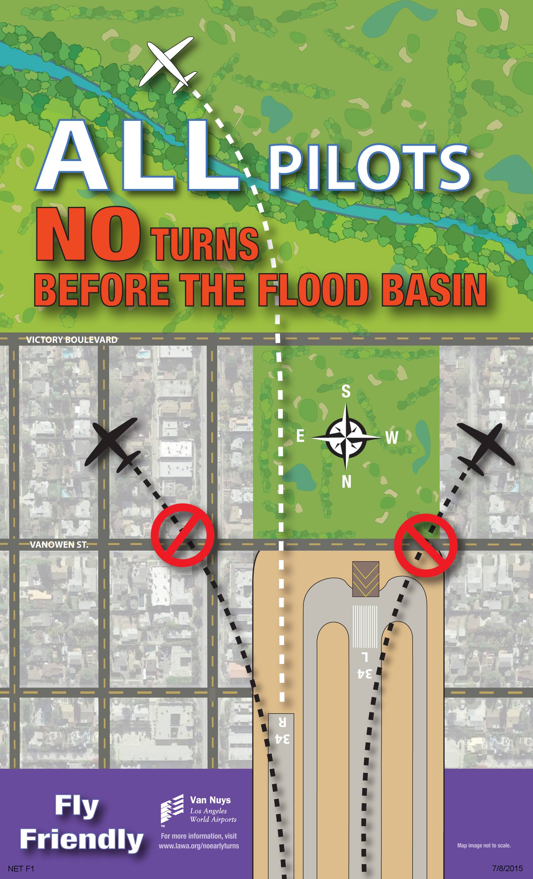 All Pilots - No Turns Before the Flood Basin